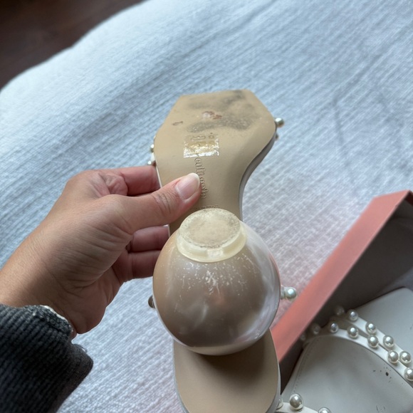 CULT GAIA ILONA SANDAL IN OPTIC WHITE - Picture 11 of 17